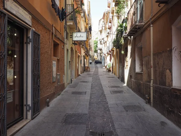 Castello quarter in Cagliari — Stock Photo, Image