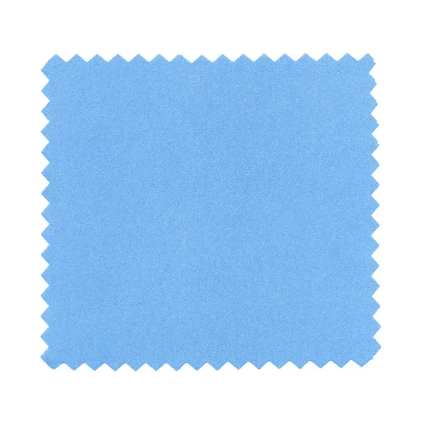 Blue paper sample background isolated over white — Stock Photo, Image