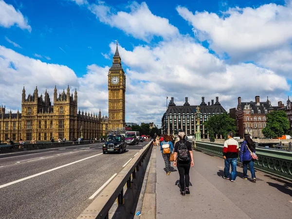 Londra'da, hdr Parlamentosu evleri — Stok fotoğraf