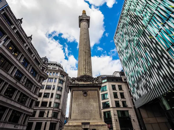 Monument in Londen, hdr — Stockfoto