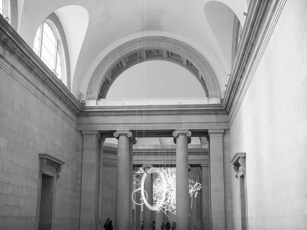 Tate Britain Londra siyah ve beyaz — Stok fotoğraf