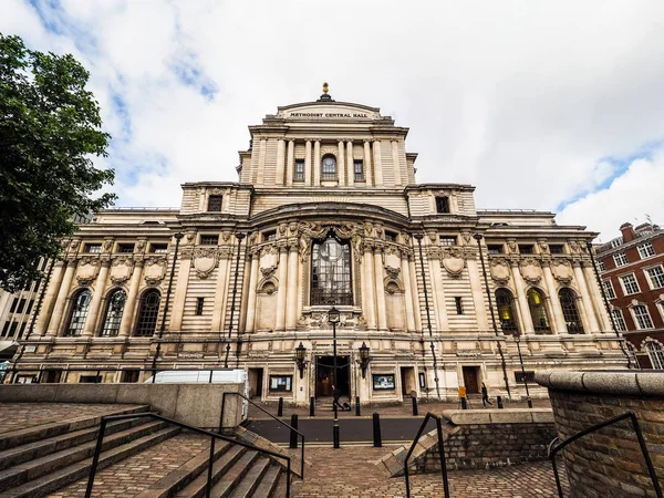 Methodistische zentrale halle in london, hdr — Stockfoto