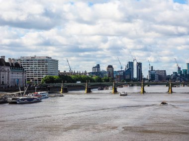 Hdr, Londra'da Thames Nehri