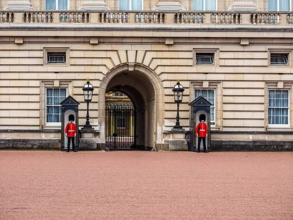 Palácio de Buckingham em Londres, hdr — Fotografia de Stock