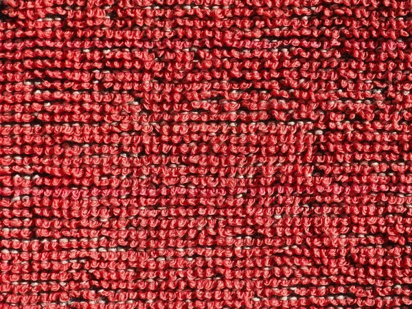 Фон текстури червоної тканини — стокове фото