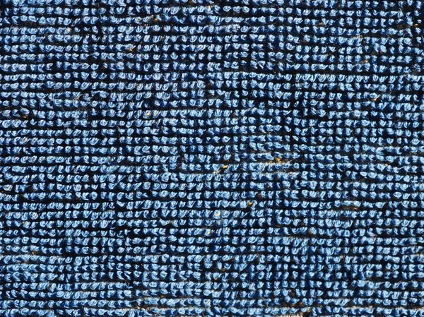 Tissu bleu texture fond — Photo