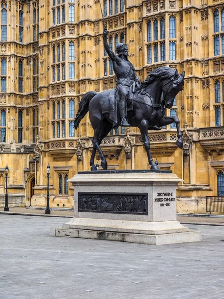 Kamrarna i parlamentet i London, hdr — Stockfoto