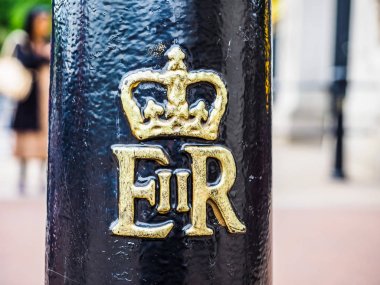 Londra'da, hdr Kraliçe nin Royal cypher