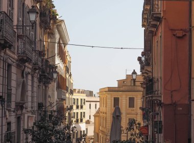 Castello mahallesi Cagliari 'de.