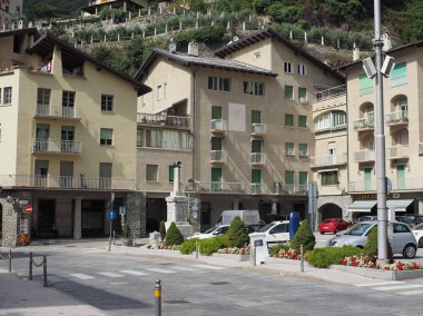 Görünümü, şehir, Pont Saint Martin