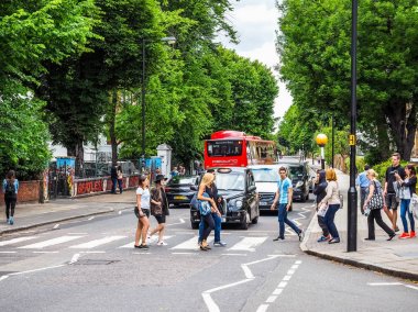 Londra, hdr geçitte Abbey Road