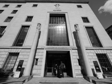 Kraliyet Enstitüsü, İngiliz mimar Londra siyah ve beyaz