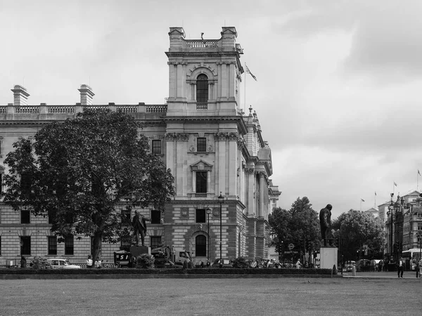 ロンドンの黒と白の Hmrc — ストック写真