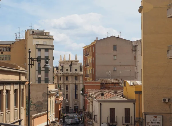 Cagliari的Castello区 — 图库照片