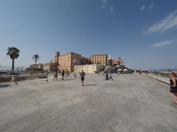 Casteddu (meaning Castle quarter) in Cagliari — Stock Photo, Image