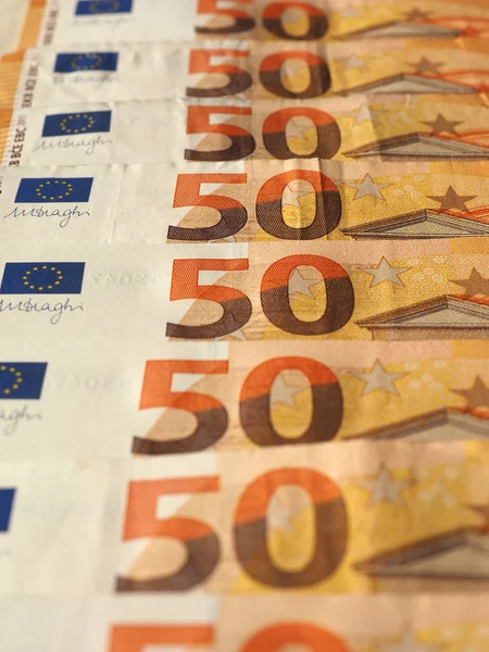 Euro-bankjegyek, Európai Unió — Stock Fotó