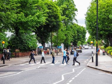 Londra, hdr geçitte Abbey Road