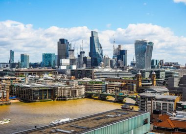 Londra şehir manzarası, hdr