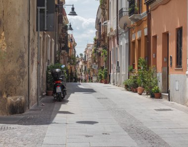 Castello mahallesi Cagliari 'de.