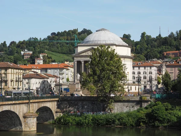 Gran Madre church in Turin — Stock Photo, Image