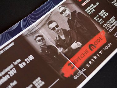 Depeche Mode Global Spirit tour ticket in Turin