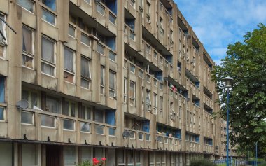 Robin Hood Gardens Londra'nın