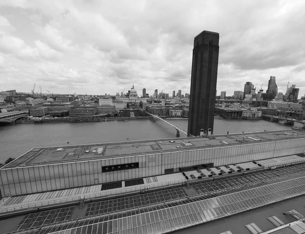 London city skyline fekete-fehér — Stock Fotó