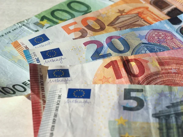 Euro-Scheine, Europäische Union — Stockfoto