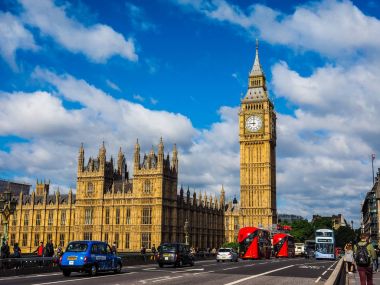Londra'da, hdr Parlamentosu evleri