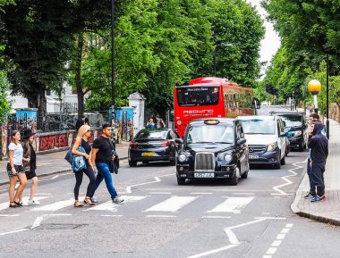 Londra (Hdr geçitte Abbey Road)
