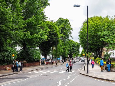 Londra, hdr geçitte Abbey Road
