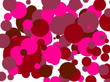 Kırmızı ve pembe geometrik arka plan