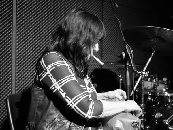 Lydia lunch konzert in turin — Stockfoto