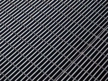 gri çelik kafes doku arka plan
