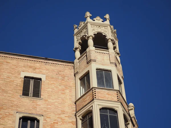 Gothic building in Turin — Stock Photo, Image