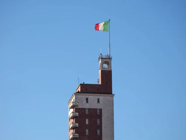 Torre Littorię w Turynie — Zdjęcie stockowe