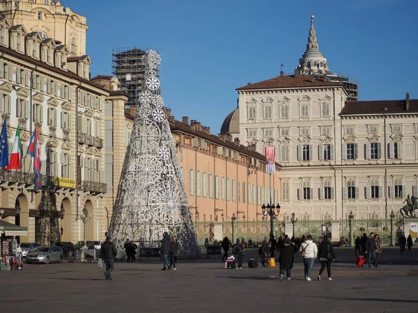 Noel ağacı, Torino — Stok fotoğraf