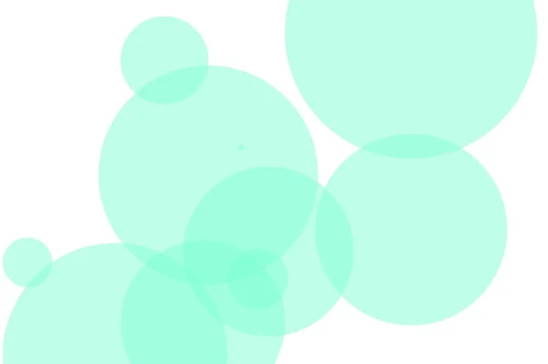 Abstrakt gröna cirklar illustration bakgrund — Stockfoto