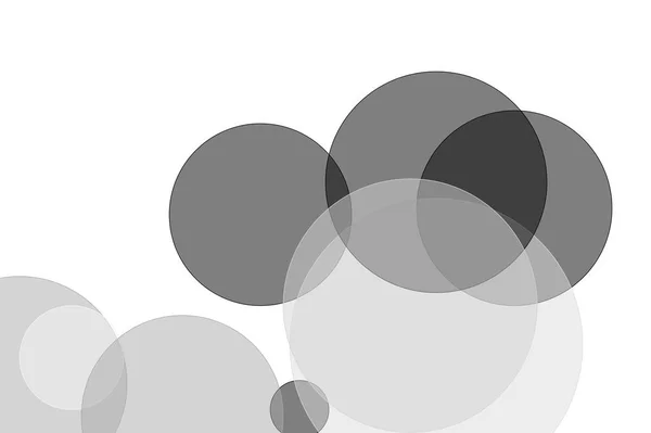 Абстрактные серые круги — стоковое фото