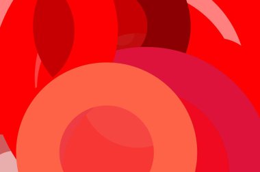 Arka plan illüstrasyon soyut kırmızı daireler