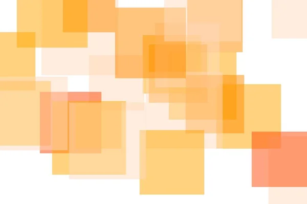 Abstract orange squares illustration background