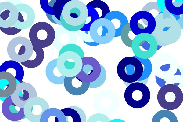Abstrato círculos azuis ilustração fundo — Fotografia de Stock