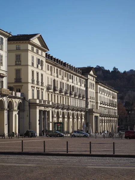 Piazza vittorio in turin — Stockfoto