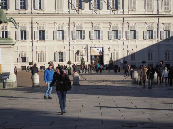 Palazzo Reale a Torino — Foto Stock