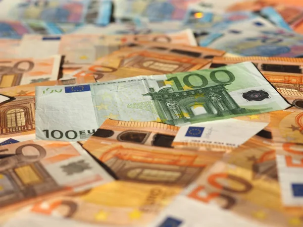 Euro notes, European Union — Stock Photo, Image