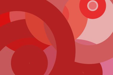 Arka plan illüstrasyon soyut kırmızı daireler