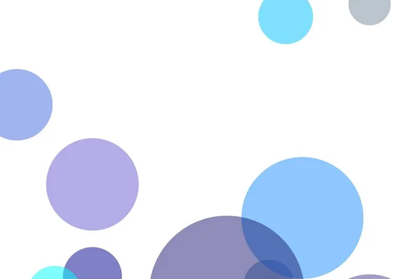 Astratto blu cerchi illustrazione sfondo — Foto Stock