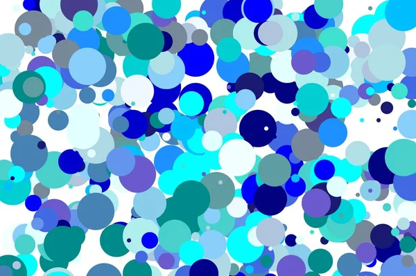 抽象的なブルー サークル イラスト背景 — ストック写真