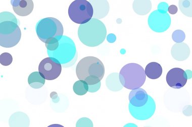 Arka plan illüstrasyon soyut mavi daireler