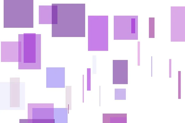 Abstrakte violette Quadrate Illustration Hintergrund — Stockfoto